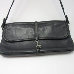 Vintage Coach black leather handbag Authentic